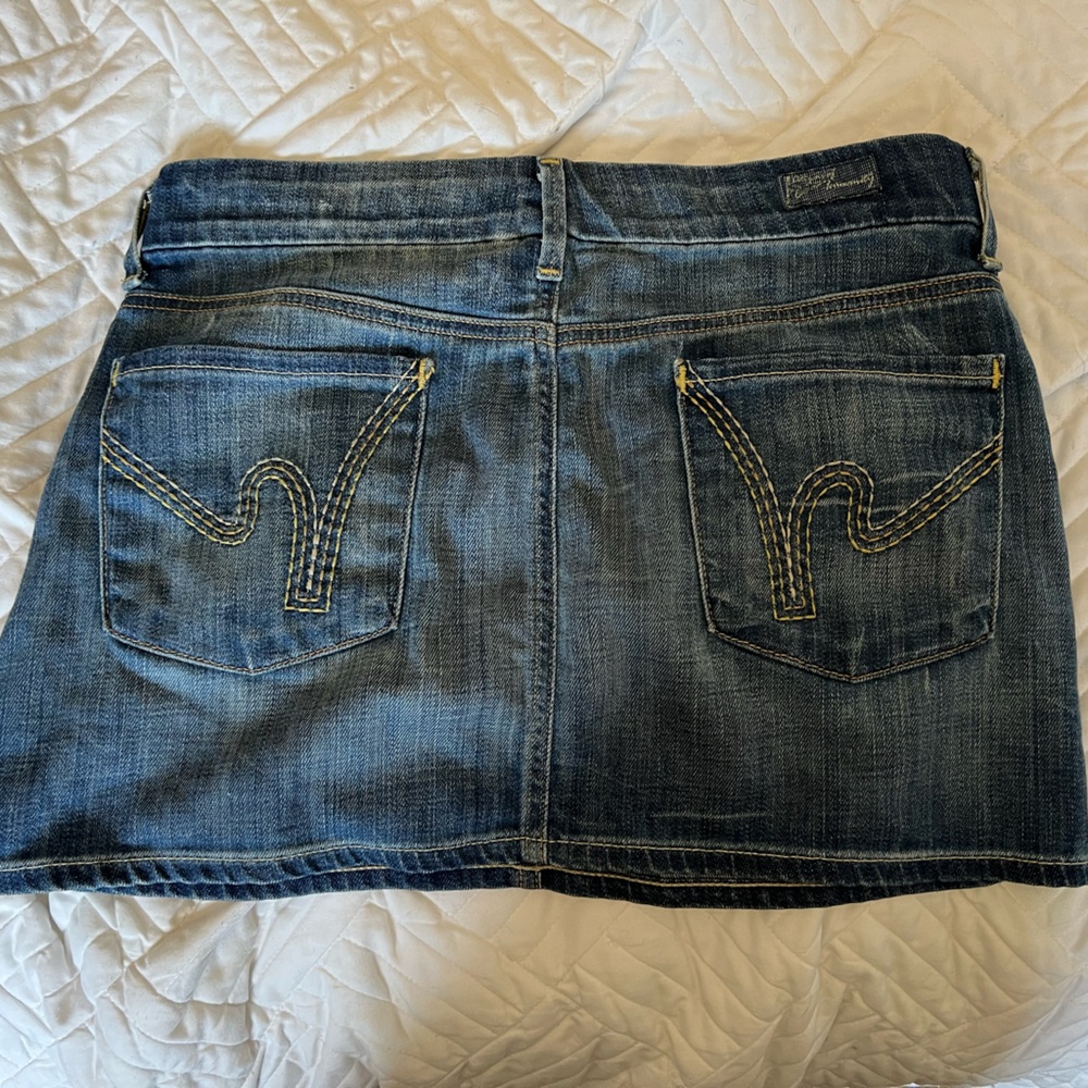 Citizens of humanity mini skirt